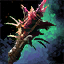 Sinister Scavenged Obsidian Mace