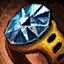 Anneau en orichalque et en diamant ...