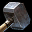 Honed Steel Hammer