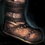 (JcJ) Bottes de cuir brut de mort-v...