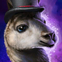 Mini Fancy Llama