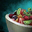 Bowl of Fruit Salad with Cilantro G...